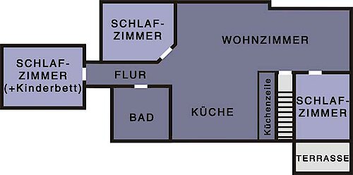 Grundriss Fewo Kronblume